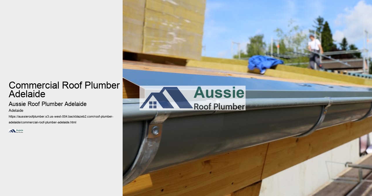 Commercial Roof Plumber Adelaide